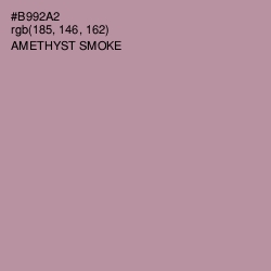 #B992A2 - Amethyst Smoke Color Image